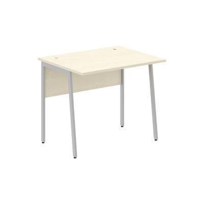Стол прямой СП-1P Клен*/Алюминий 900х720х755 IMAGO PLUS