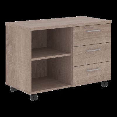 Тумба сервисная XLC-3D.1A Дуб Сонома 908х450х631 XTEN
