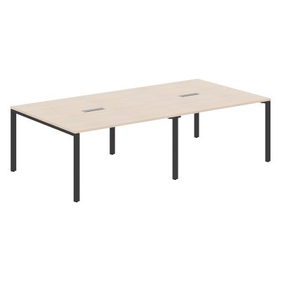Конференц стол XS6SCT 2714 Бук Тиара/Антрацит 2720х1406х750 XTEN-S60