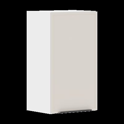 Шкаф навесной с полкой MHP 4072.1PR Кашемир/Белый 400х320х720 PARMA