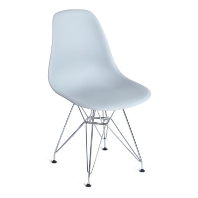 Стул Синди Айрон Чаир Имс/Cindy Iron Chair Eames (мод.002)/1 шт. в упаковке металл, пластик, 51х46х82,5, серый