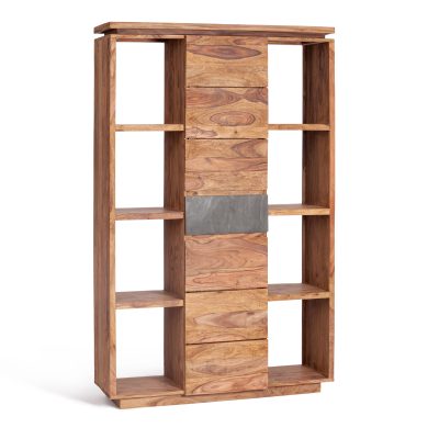Книжный шкаф Secret de Maison Росвуд/Rosewood (мод. GK9808-192) массив палисандра, 120х40х192см, натуральный тонированный