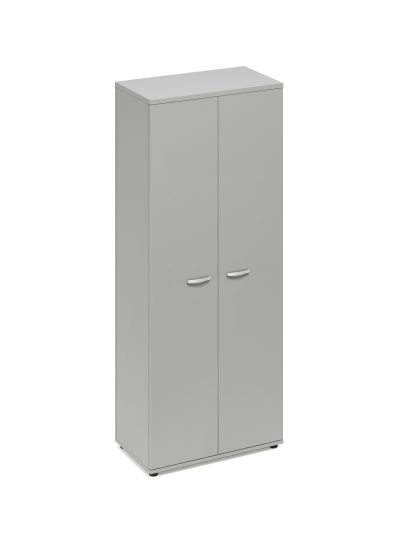 Шкаф для одежды глубокий серый