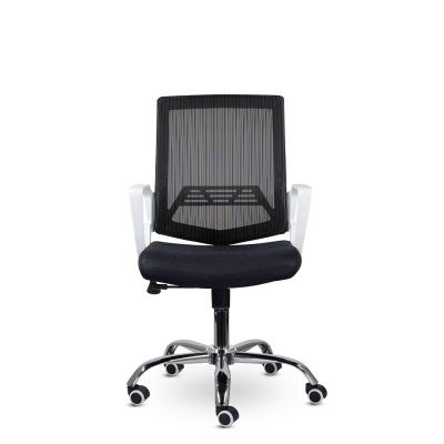 Кресло М-807 Квадро/Kvadro whitePL хром Ср NET11/E11-к (черный)